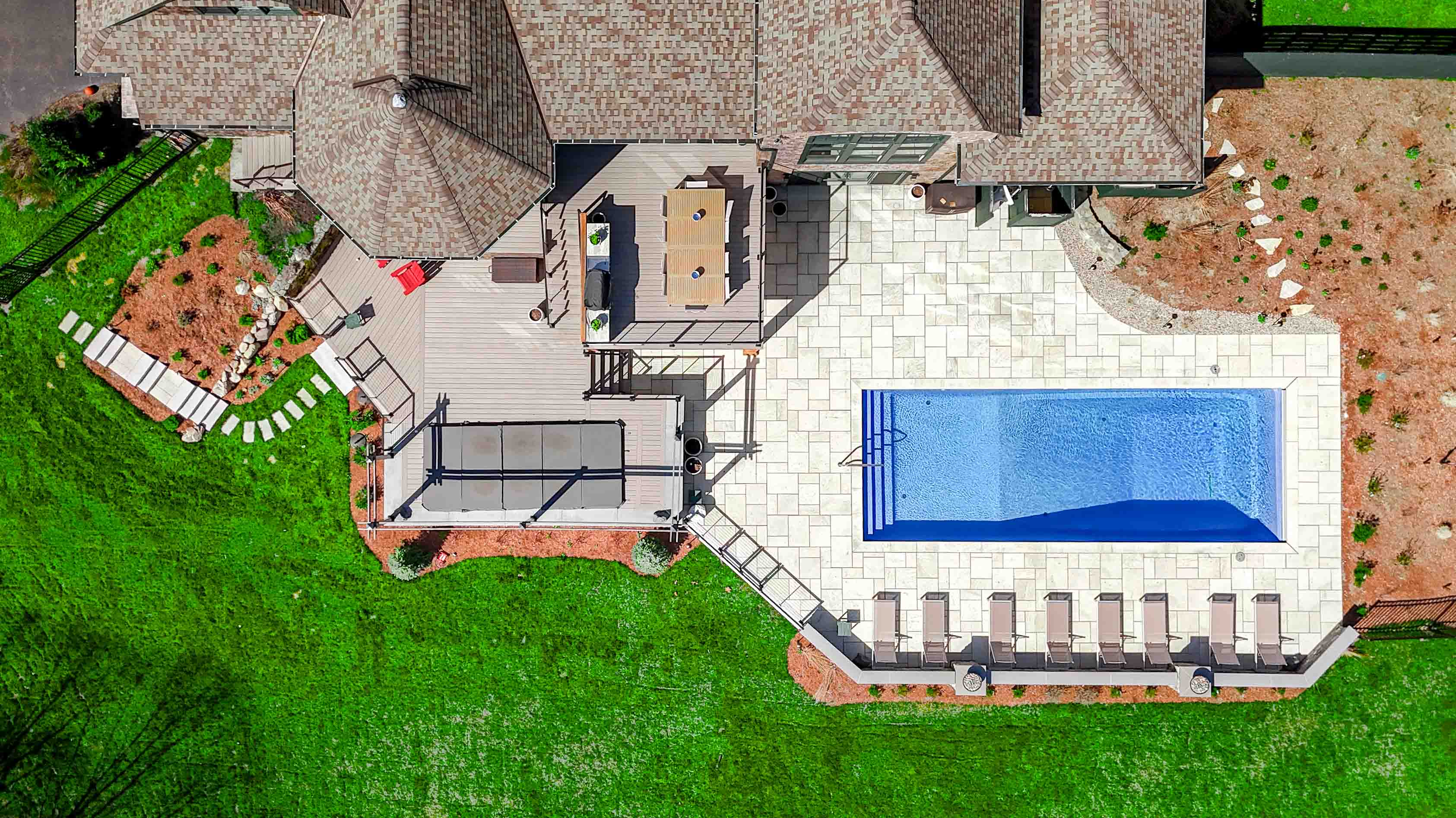 Backyard build near Pembroke, MA